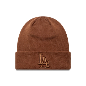 New Era League Essentials Beanie Los Angeles Dodgers - Light Brown